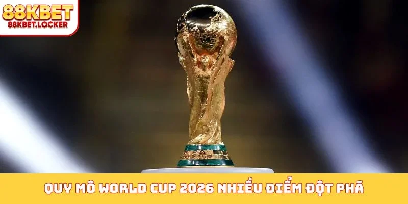 Quy mô World Cup 2026 nhiều điểm đột phá